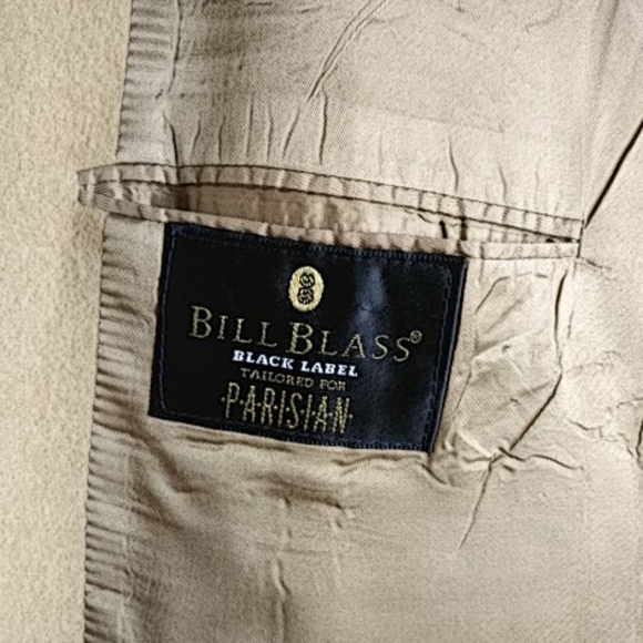 Bill Blass 100% Camel Hair Blazer Coat Jacket - Picture 5 of 5